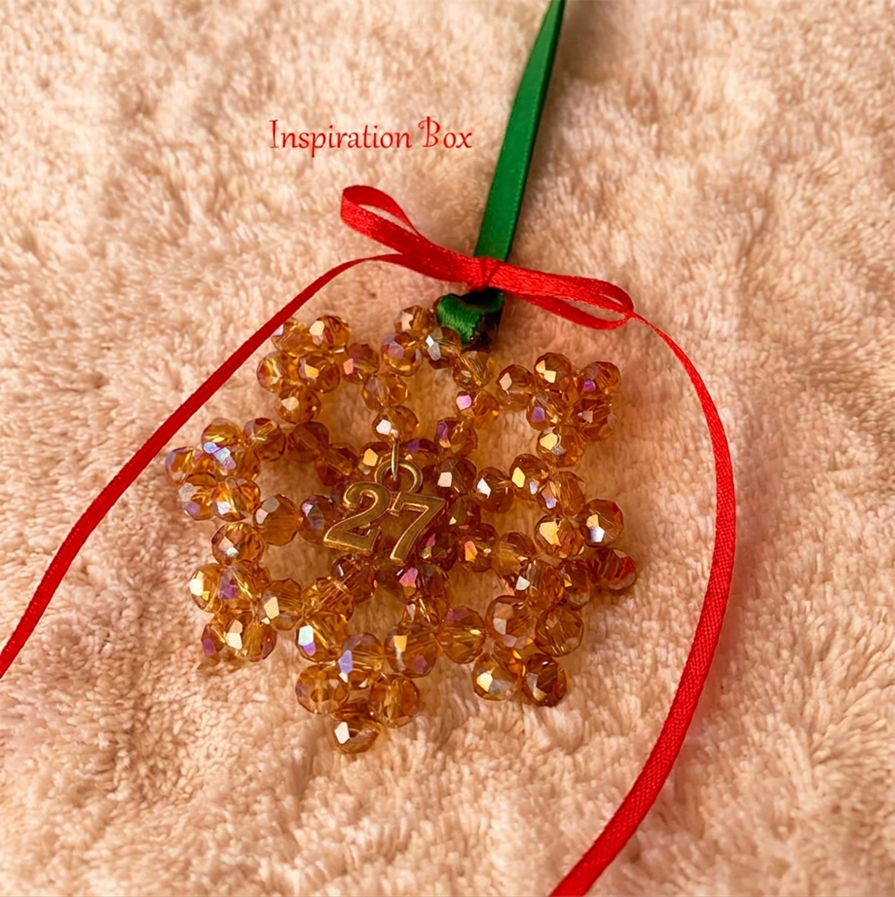 snowflake27-honey Χιονονιφάδα σε Μελί - Image 1