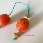 Begleri orange gold barrel shape - Image 2